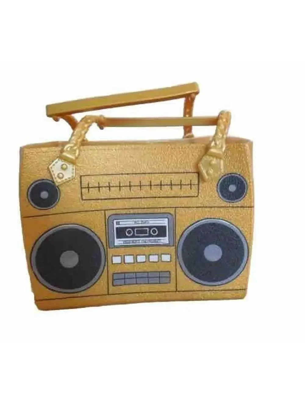LOL Surprise Ooh La La Baby Surprise Boombox Purse MGA Entertainment Gold Bag